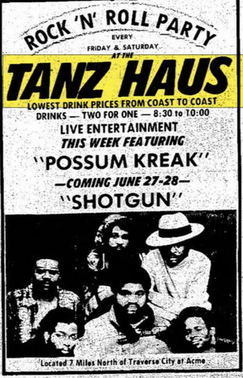 Tanz Haus (Tanz Haus Club, TanzHaus) - June 1975 Ad